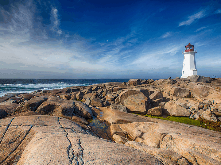 Lighthouse at Peggy's Cove Nova Scotia