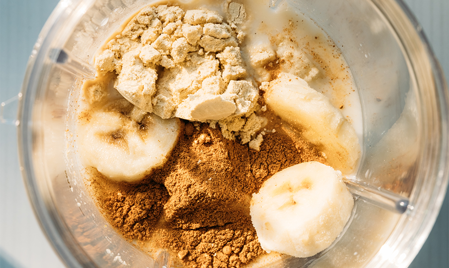 banana protein smoothie