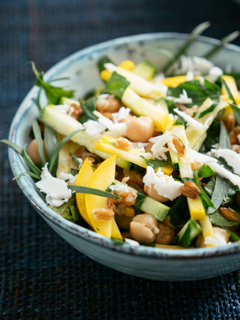 Farro Arugula Summer Salad Recipe