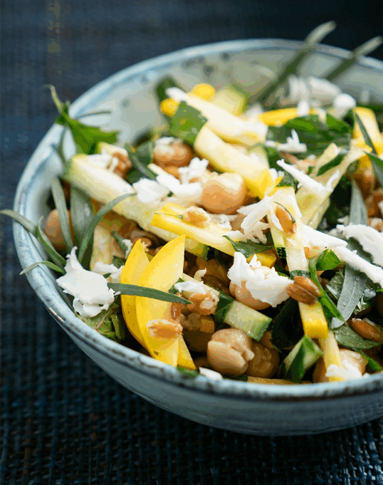 Farro Arugula Summer Salad Recipe