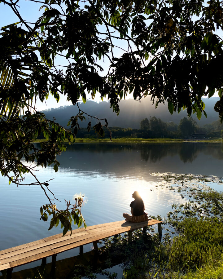 Meditation starts with your breath