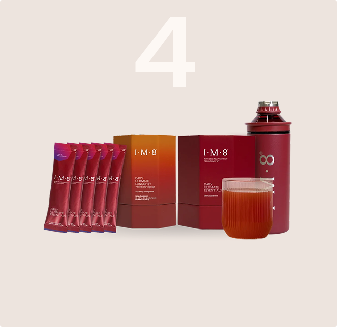 The Beckham Stack: IM8 Daily Ultimate Essentials Pro + Daily Ultimate Longevity